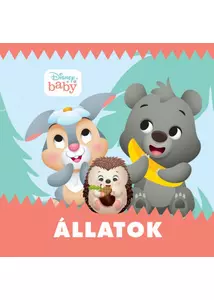 Disney Baby: Állatok - Zörgős textilkönyv