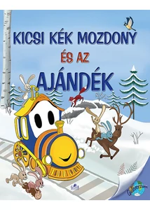 Kicsi kék mozdony és az ajándék