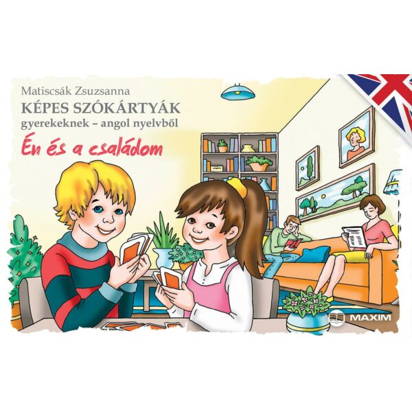Képes szókártyák gyerekeknek - angol nyelvből - Én és a családom