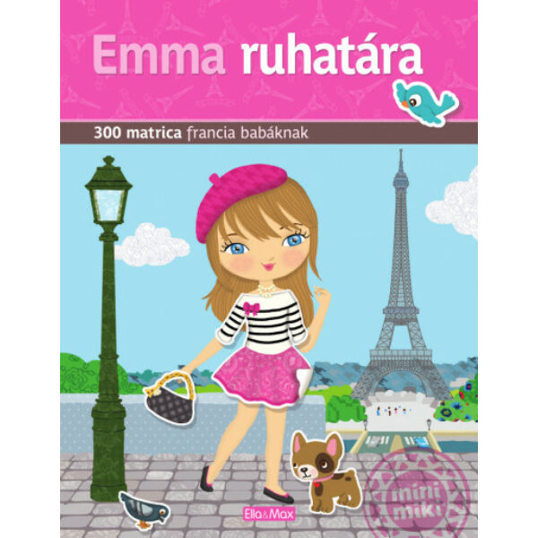 Emma ruhatára - 300 matrica francia babáknak