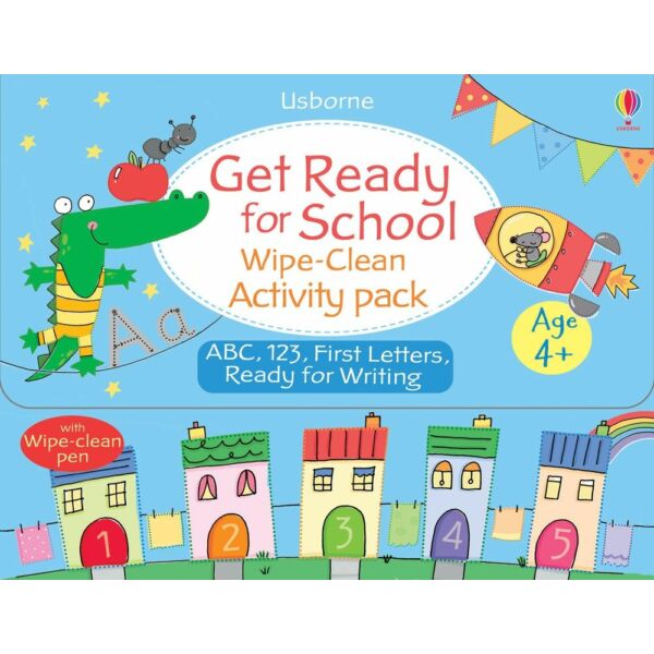 Get Ready for School Wipe-Clean Pack 4+