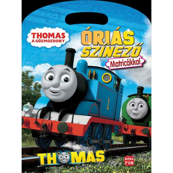 Thomas, a gőzmozdony - Óriás színező matricákkal
