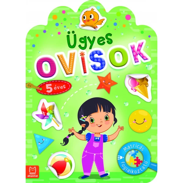 Ügyes ovisok - 5 éves - Matricás foglalkoztató